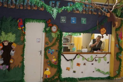 El colegio está ahora ambientado en el cuidado del planeta. J. NOTARIO