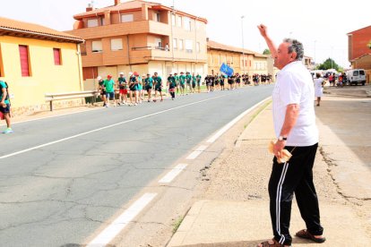 Mineros durante la III Marcha Minera. NOBERTO