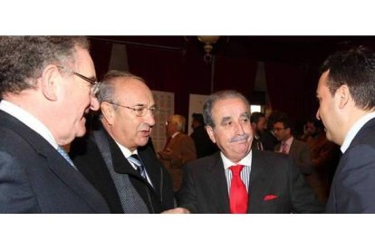 Juan Palacios, Francisco Rodríguez y Manuel Orellana.