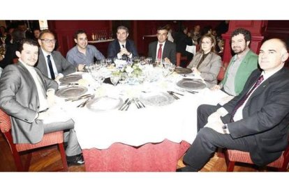 Juan Pablo García Valadés, Juan Carlos Huerta, Antonio García, Juan José Mansilla, José Álvarez Buiya, Nuria González, Manuel Tomé y Antonio Carrasco.