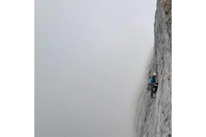 Ascenso y vistas en Torre Santa. REDES SOCIALES HERMANOS POU