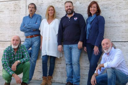 Con La Rueca, su otro grupo, en 2015. DL