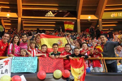 Los más pequeños disfrutaron de la selección. redacción