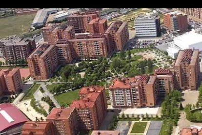 El polígono X es uno de los ejemplos de expansión urbanística de la ciudad de León