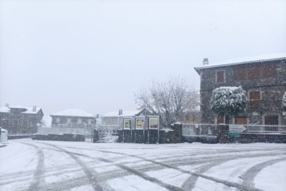 Posada de Valdeón, este martes. DL