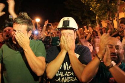 Los mineros se emocionaron con «El abuelo Vítor». Norberto.