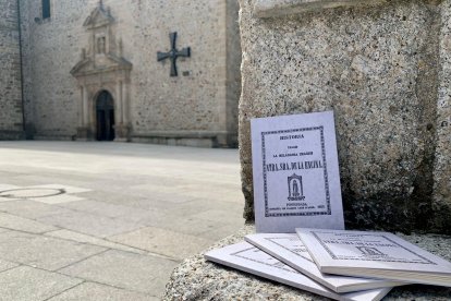 Tascón se encontró con el libro digitalizado cuando buscaba información sobre Ponferrada en la Biblioteca Nacional. MARTA T.