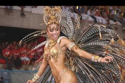 La escuela de Samba Salgueiro basó su puesta en escena en el combustible.