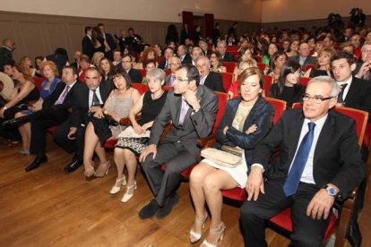 Concejales de Ponferrada, en el Bergidum. LDM/ Barredo