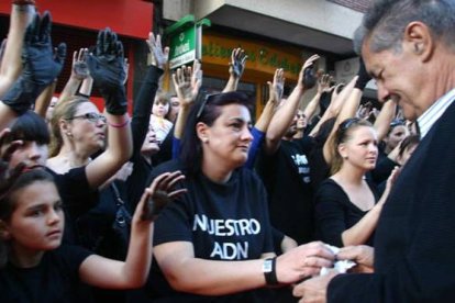 Los mineros recibieron el apoyo de los invitados. LDLM/AFB