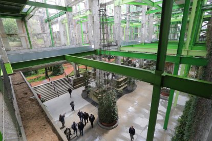 Las instalaciones nunca han sido abiertas al público. L. DE LA MATA