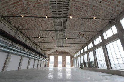 Uno de los espacios de La Térmica Cultural. L. DE LA MATA