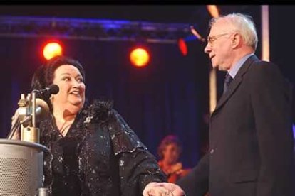 El premio honorífico recayó en Montserrat Caballé.