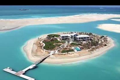 Un paraíso artificial creado por el hombre, eso sí al alcance de muy pocos.