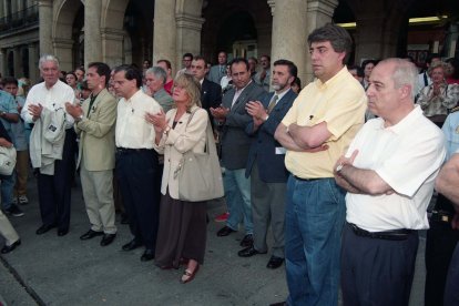 Autoridades políticas se manifiestan a favor de la libertad de Miguel Ángel Blanco.