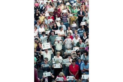 Una multitud llenó las calles.
