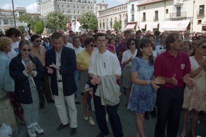 Manifestantes.