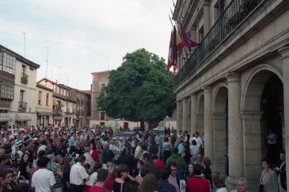 La protesta se sucedió durante días.