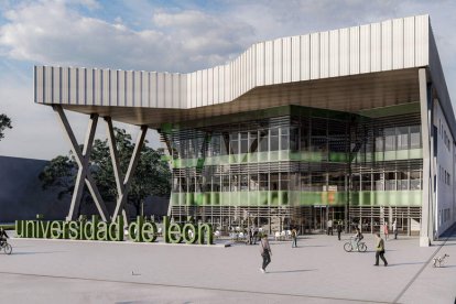 Su ubicación, entre Educación y el hangar aeronáutico. DL