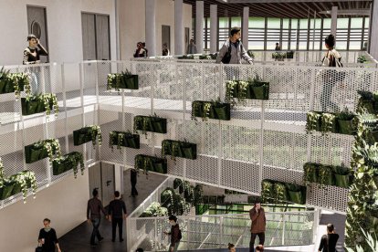 El edificio se estructurará en tres plantas. DL