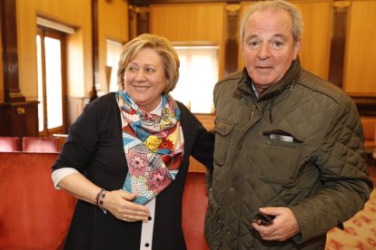 Adela Borje y Ángel Capdevila, en 2019. RAMIRO