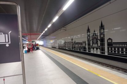 Estación pasante de León. DL