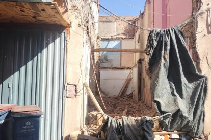 El rastro de la destrucción en la Medina de Marrakech. MARÍA CARRO