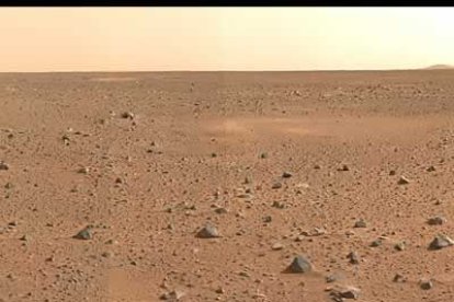Una cámara panorámica ha permitido retratar con nitidez la superficie del planeta rojo. Esta imagen ha sido difundida por la Nasa este 10 de enero.