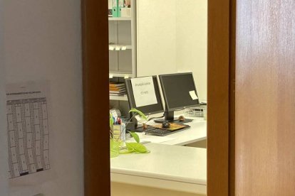 Aspecto de una de las dependencias judiciales de León en la jornada de este miércoles. MÁZ