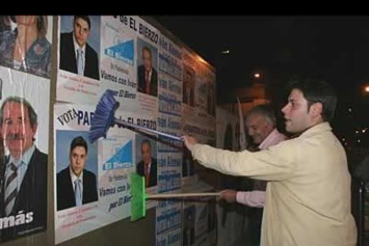 Ivan Alonso, joven candidato del Partido del Bierzo.
