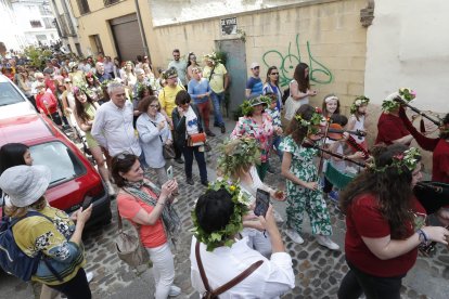 Festa dos Maios en Villafranca del Bierzo. L. DE LA MATA