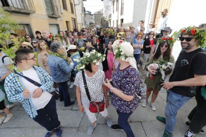 Festa dos Maios en Villafranca del Bierzo. L. DE LA MATA