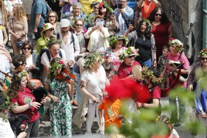 Festa dos Maios en Villafranca del Bierzo. L. DE LA MATA