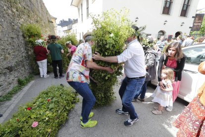 Festa dos Maios en Villafranca del Bierzo. L. DE LA MATA