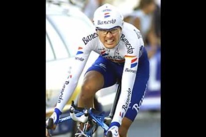 Otro de los corredores fuertes de la nueva época era Álex Zulle, que llegó a ser segundo en el Tour de Francia.