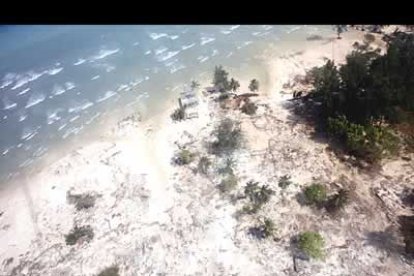 Los efectos del tsunami se hicieron notar con gran intensidad en la India, a relativamente escasa distancia del epicentro del seísmo.