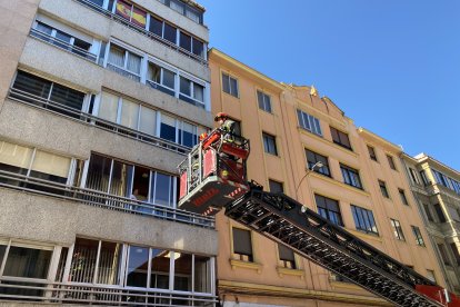 Los bomberos, en acción. MAZ