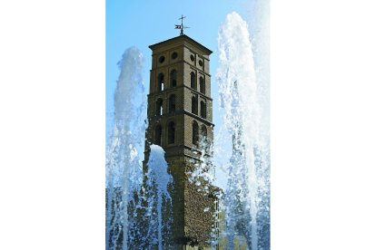 El vigia de San Marcelo, en forma de flecha. JESÚS F. SALVADORES