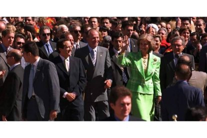 Los bercianos se volcaron con los reyes. Norberto