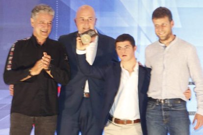 Pablo Rodríguez y Jesús Martínez, premio inclusión. RAMIRO