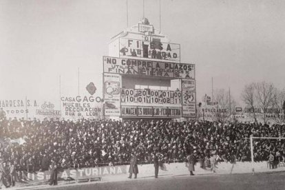 El popular marcador del viejo Antonio Amilivia. ARCHIVO DIARIO DE LEÓN