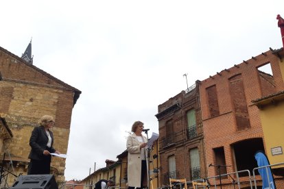 Un momento del pregón. AYUNTAMIENTO DE LEÓN