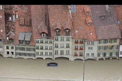Estas inundaciones afectan gravemente a seis cantones helvéticos.
