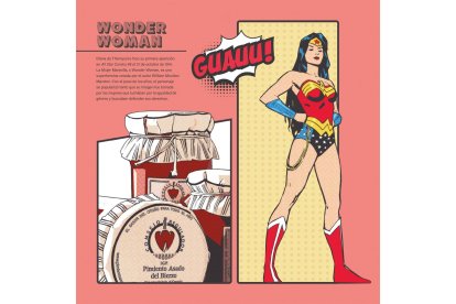 El rojo del traje de 'Wonder Woman' y el de los pimientos asados, en la hoja de octubre. DL