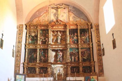 Los retablos han sido limpiados y rehabilitados durante los últimos años para la puesta en marcha de la ruta.
