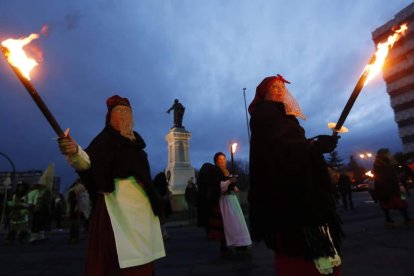 Riaño, con su aportación ancestral. JESÚS F. SALVADORES