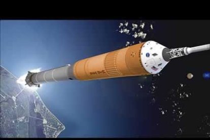 La nueva nave -el «Vehículo de Exploración Tripulado» (CEV)- podría volar para misiones limitadas a la órbita terrestre a partir de 2012 y sustituirá al trasbordador, que será sacado de servicio en 2010.