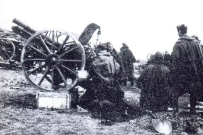 Artillería franquista | La Maginot Cantábrica y Arqueomalocología.