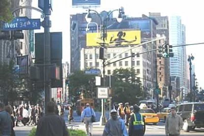 Broadway, la gran avenida teatral de Manhattan, cuna de todo tipo de espectáculos.