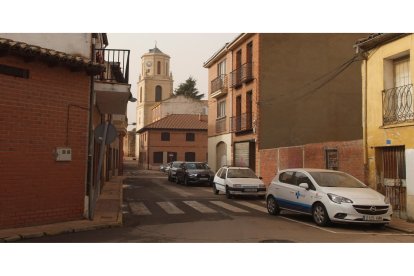 Aspecto de las calles de Sahagún. ACACIO DÍAZ